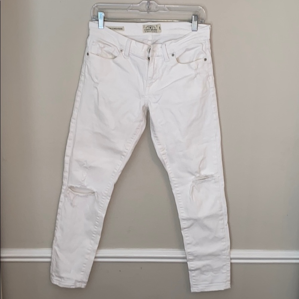 Lucky Brand Mid Rise Sienna Slim Boyfriend Jean